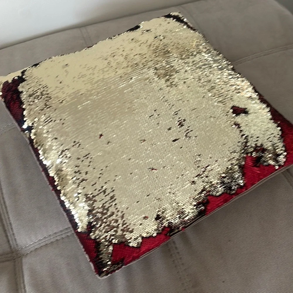 Sparkly pillow